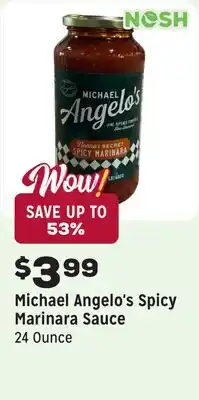 Grocery Outlet Spicy Marinara Sauce offer