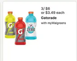Walgreens Gatorade offer