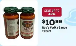 Grocery Outlet Vodka Sauce offer