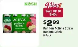 Grocery Outlet Straw Banana Drink offer