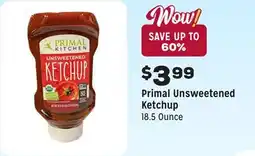 Grocery Outlet Unsweetened Ketchup offer