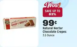Grocery Outlet Chocolate Crepes offer