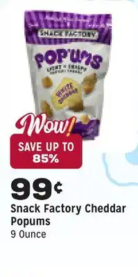 Grocery Outlet Cheddar Popums offer