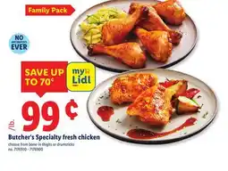 Lidl Butcher's Specialty fresh chicken offer