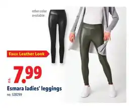 Lidl Esmara ladies' leggings offer