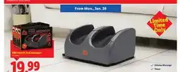 Lidl RBX electric foot massager offer