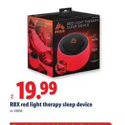 Lidl RBX red light therapy sleep device offer