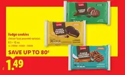Lidl fudge cookies offer