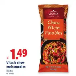 Lidl Vitasia chow mein noodles offer
