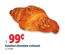 Lidl hazelnut chocolate croissant offer