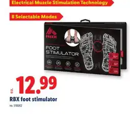 Lidl RBX foot stimulator offer