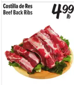 El Super Beef Back Ribs offer