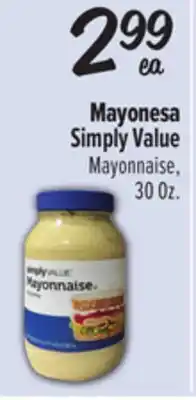 El Super Simply Value Mayonnaise offer