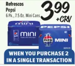 El Super Refrescos Pepsi offer
