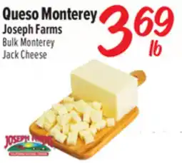 El Super Joseph Farms Bulk Monterey Jack Cheese offer