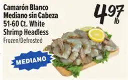 El Super 51-60 Ct. White Shrimp Headless offer
