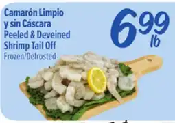 El Super Peeled & Deveined Shrimp Tail Off offer