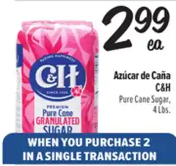 El Super C & H Pure Cane Sugar offer