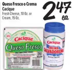 El Super Fresh Cheese, 10 Oz. or Cream, 15 Oz offer