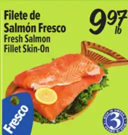 El Super Fresh Salmon Fillet Skin-On offer