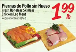 El Super Fresh Boneless Skinless Chicken Leg Meat offer