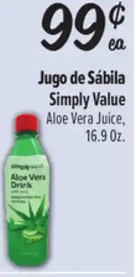El Super Simply Value Aloe Vera Juice offer