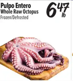 El Super Whole Raw Octopus offer