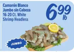 El Super 16-20Ct. White Shrimp Headless offer