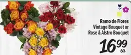 El Super Vintage Bouquet or Rose & Alstro Bouquet offer