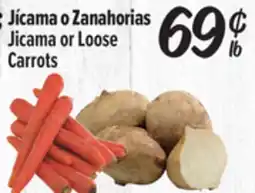 El Super Jicama or Loose Carrots offer