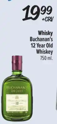 El Super Buchanan's 12 Year Old Whiskey offer