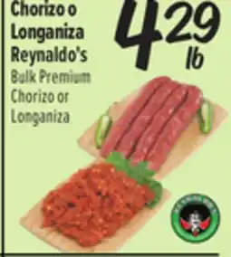 El Super Bulk Premium Chorizo or Longaniza offer