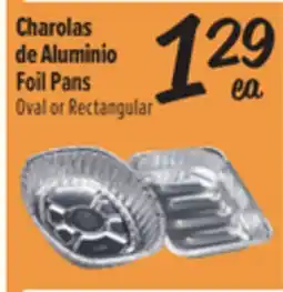 El Super Foil Pans Oval or Rectangular offer