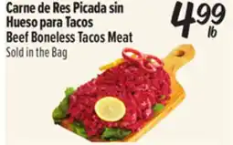 El Super Beef Boneless Tacos Meat offer