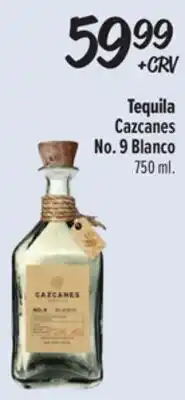 El Super Tequila Cazcanes No. 9 Blanco offer