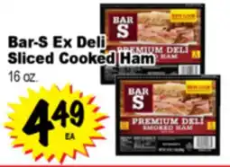 Superior Grocers Bar-S Ex Deli Sliced Cooked Ham offer
