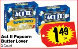 Superior Grocers Act II Popcorn Butter Lover offer