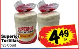 Superior Grocers Superior Tortillas offer
