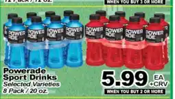 Superior Grocers Powerade Sport Drinks offer