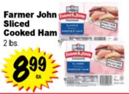 Superior Grocers Farmer John Sliced Cooked Ham offer