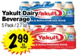 Superior Grocers Yakult Dairy Beverage offer