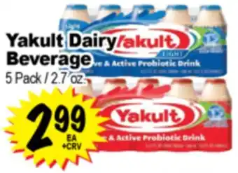 Superior Grocers Yakult Dairy Beverage offer