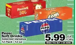 Superior Grocers Pepsi Soft Drinks offer