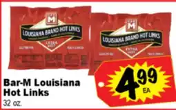 Superior Grocers Bar-M Louisiana Hot Links offer