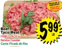 Superior Grocers Beef Taco Meat offer