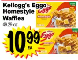 Superior Grocers Kellogg's Eggo Homestyle Waffles offer
