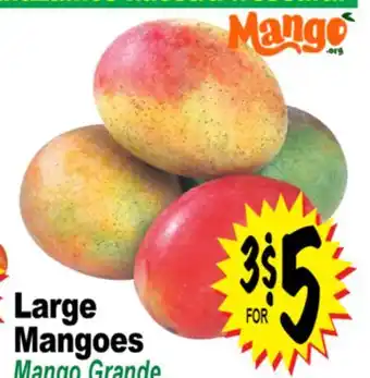 Superior Grocers Large Mangoes offer
