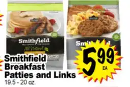 Superior Grocers Smithfield Breakfast Patties and Links offer