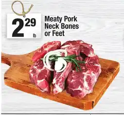 Super King Markets Meaty Pork Neck Bones or Feet offer
