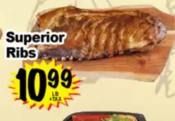Superior Grocers Superior Ribs offer